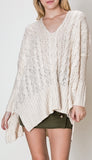 "SOFT 'N COZY" OVERSIZED SWEATER