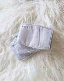 HANDMADE LINEN FACE COVERING | Inner filter pocket | Sold with 6 filters