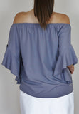 "LAYLA" OFF THE SHOULDER BLOUSE