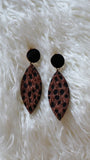 "LEO" EARRINGS - ANIMAL PRINT