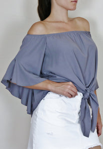 "LAYLA" OFF THE SHOULDER BLOUSE